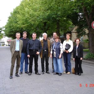 Bildunterschrift: (von links) Klaus Rinne, H.-J. Borgdorf, Markus Weitkemper, Georg Schneeberger, Klaus Tönshoff, Ramona